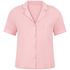 Essential kortermet jakke i jerseystoff, Rosa