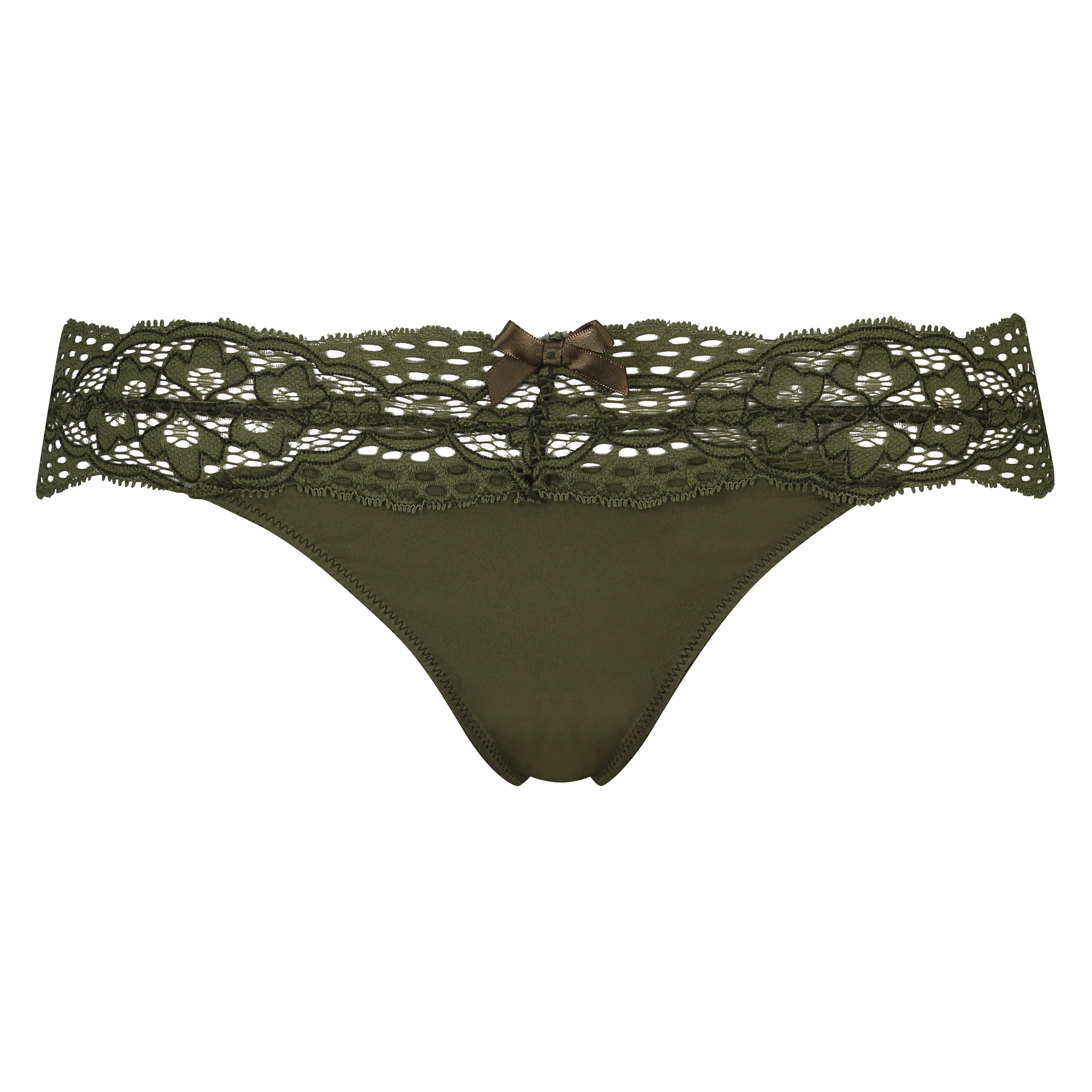 Mayra Extra Low V-Thong, Gr&oslash;nn, main