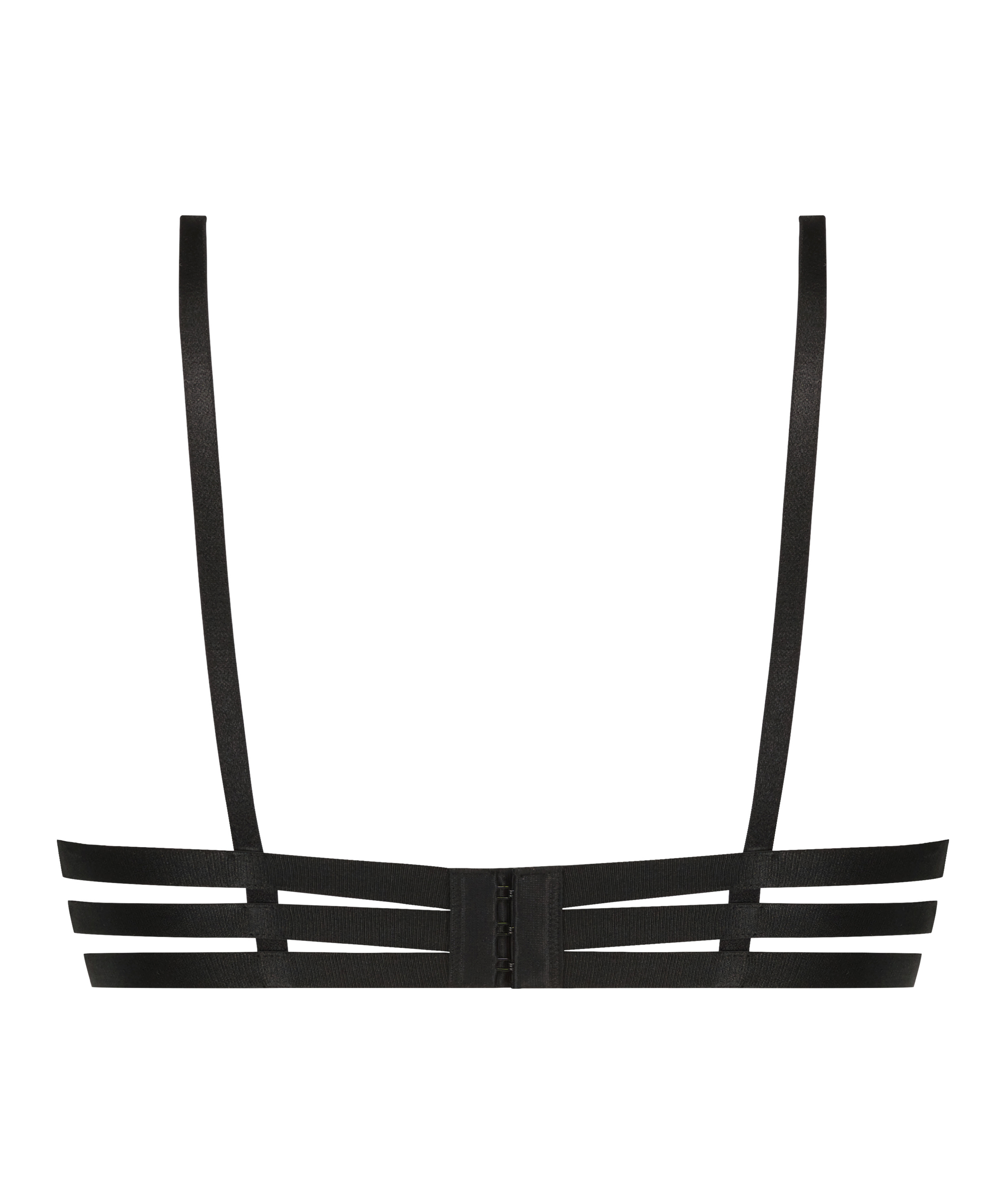 Courtney upolstret BH med b&oslash;yle, Svart, main