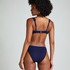 Rio Bikini Underdel Scallop, Blå
