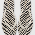 Slippers Zebra, Svart