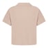Essential kortermet jakke i jerseystoff, Beige