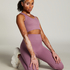 HKMX sømløs sports-BH, Lilla