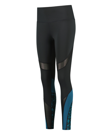 HKMX sportsleggings med høy midje Slash, Blå