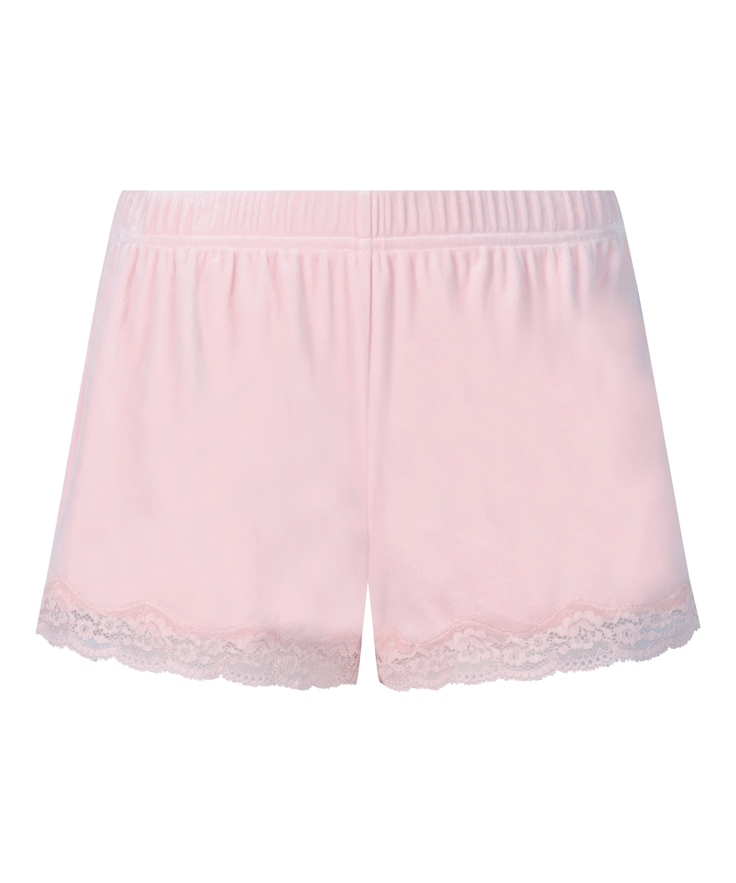 Shorts i blondevelur, Rosa, main
