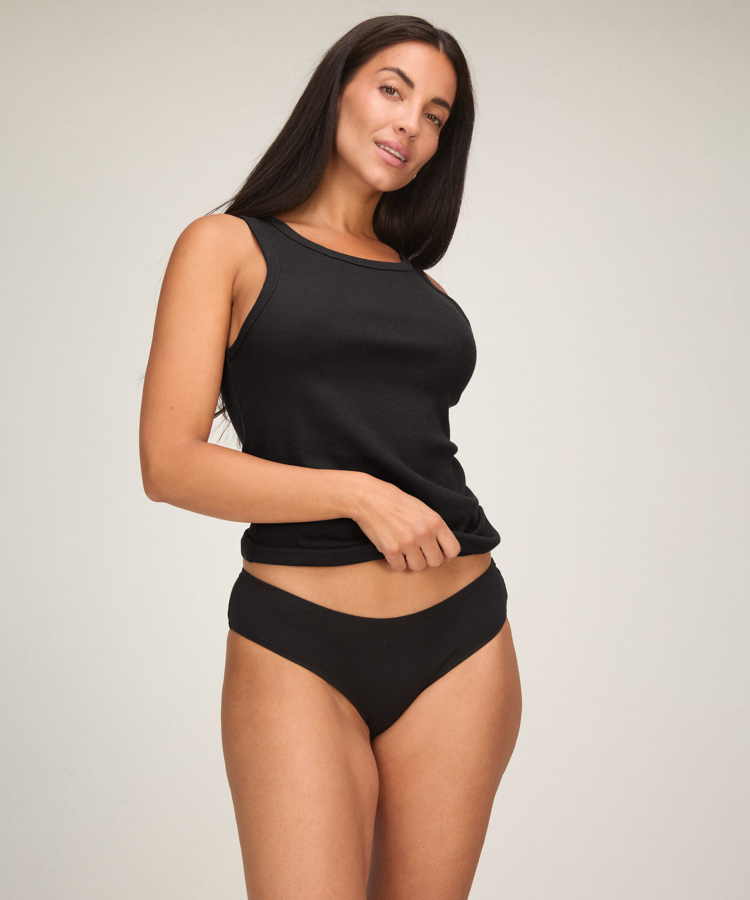 Multipakk med Bomullsshorts, Svart Multipakk med Bomullsshorts, Svart