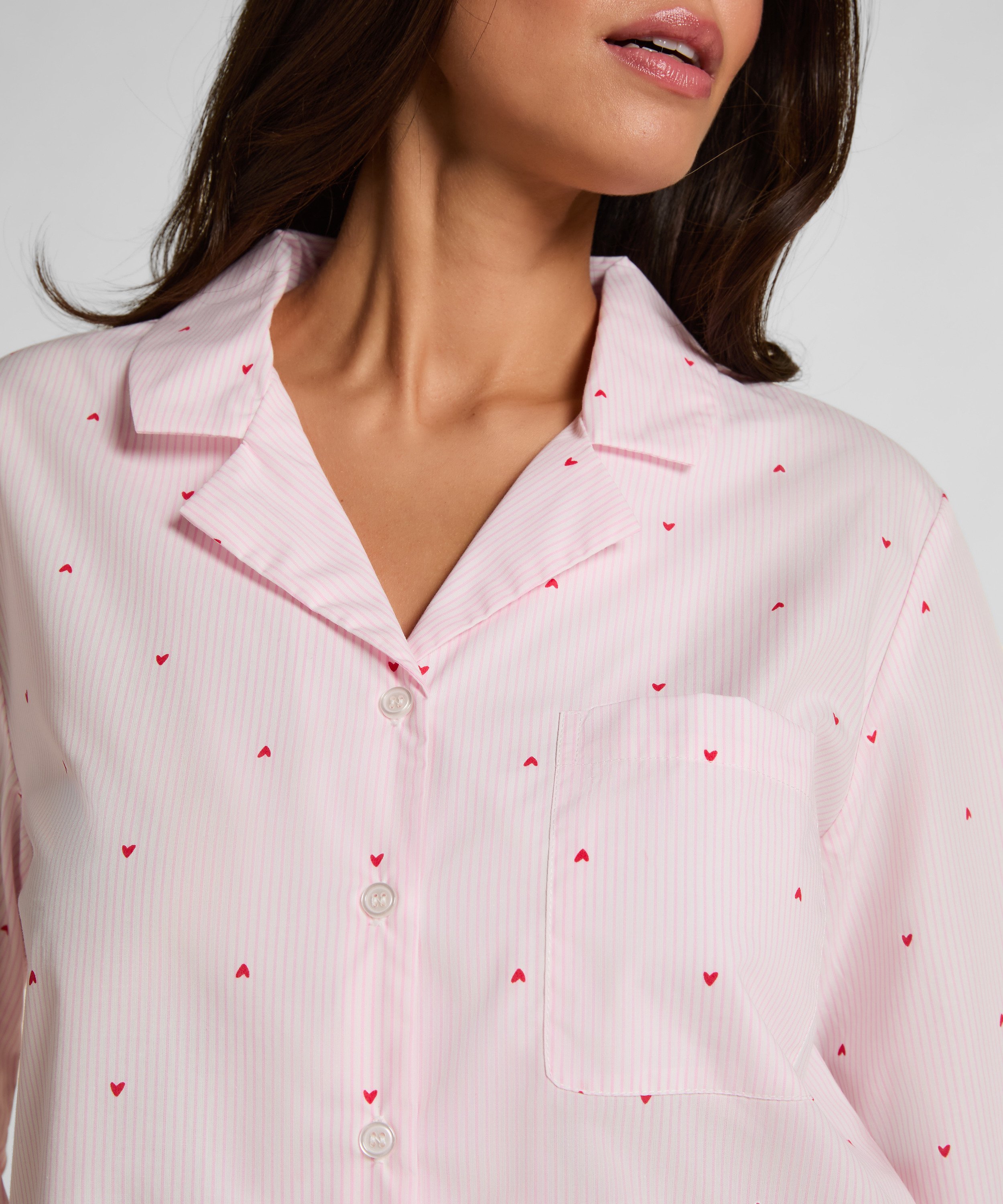 Jakke i bomull, Hvit, main