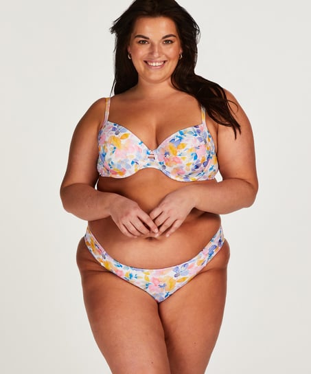 Polstret bikinitopp med b&oslash;yle Palma, Hvit