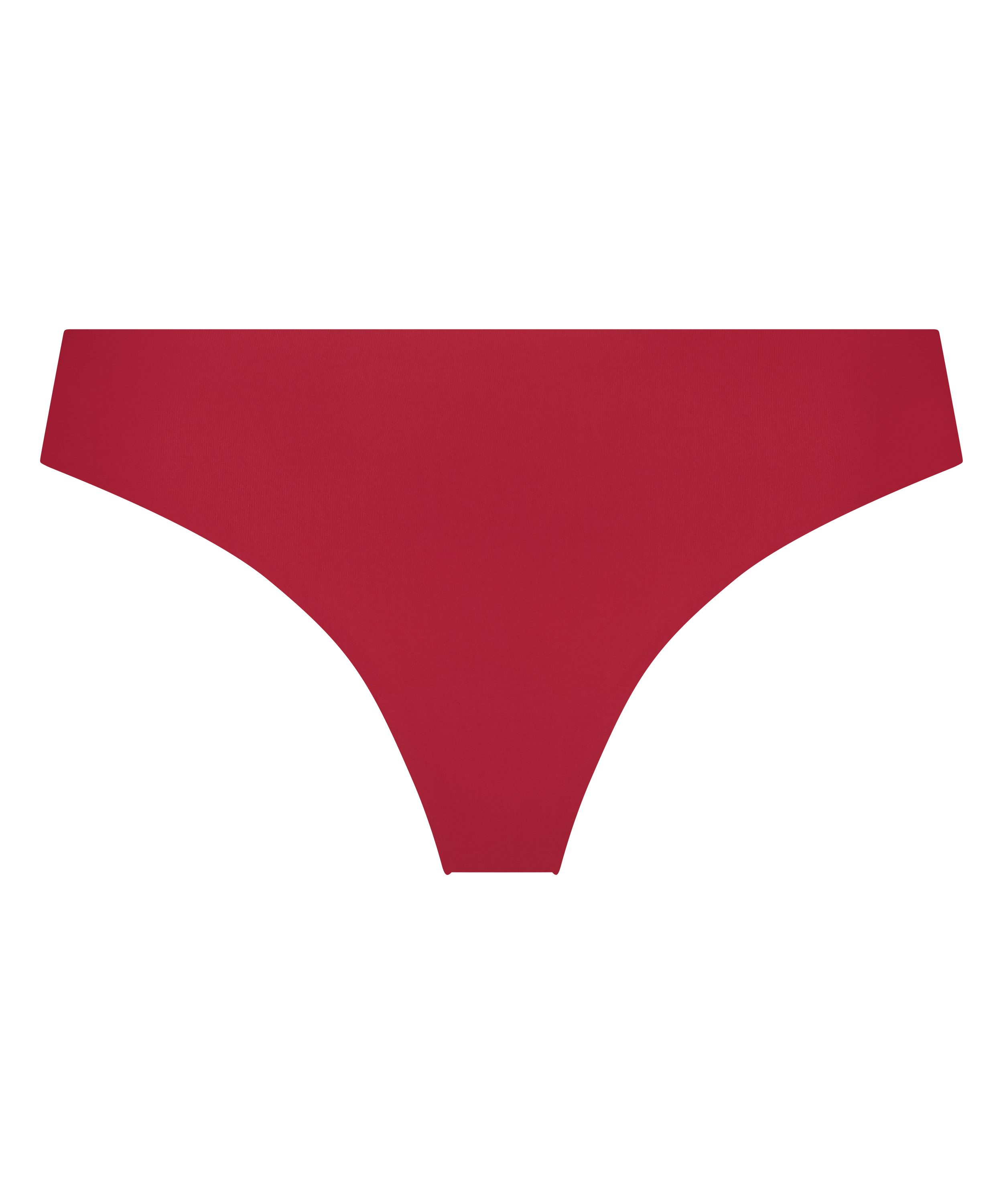 Invisible Brasiliansk truse Fishnet, Rød, main