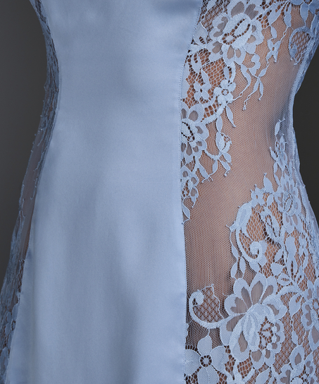 Jennifer slipkjole, Blå