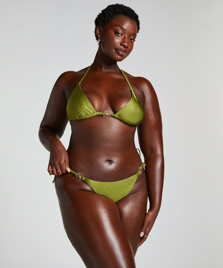 H&oslash;ykuttet Bikini Underdel Yucatan, Gr&oslash;nn
