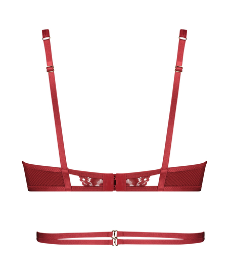 Bralette Pleasure, R&oslash;d