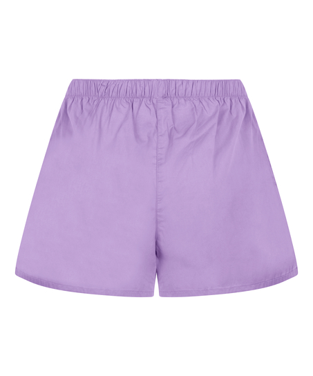 Shorts Cotton, Lilla