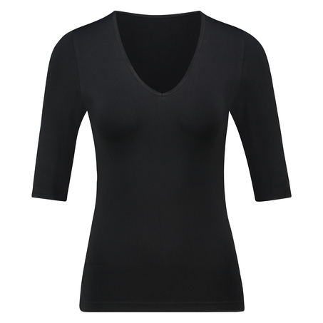 Seamless top, Svart