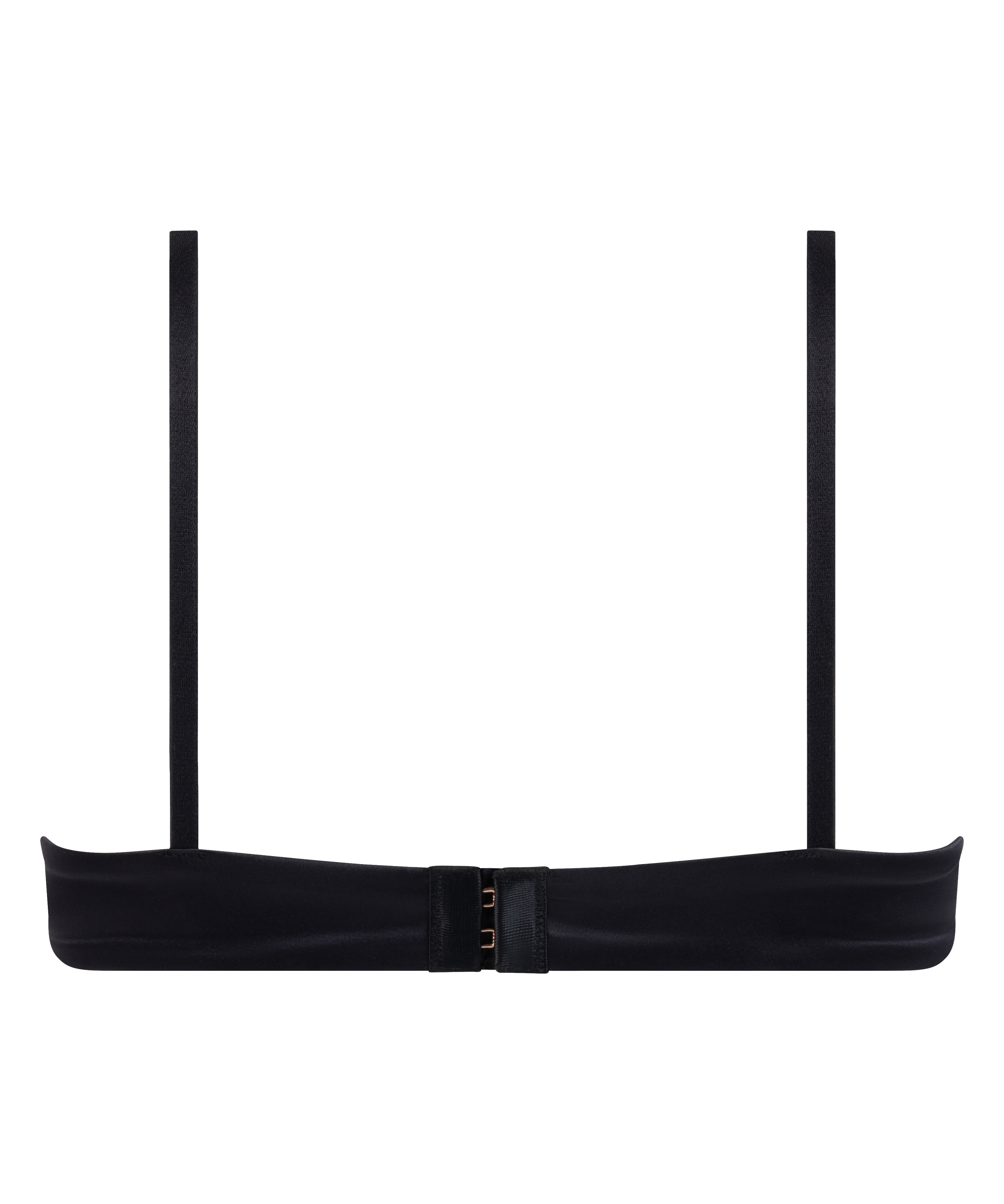 Ufôret BH med bøyle Anouk, Svart, main