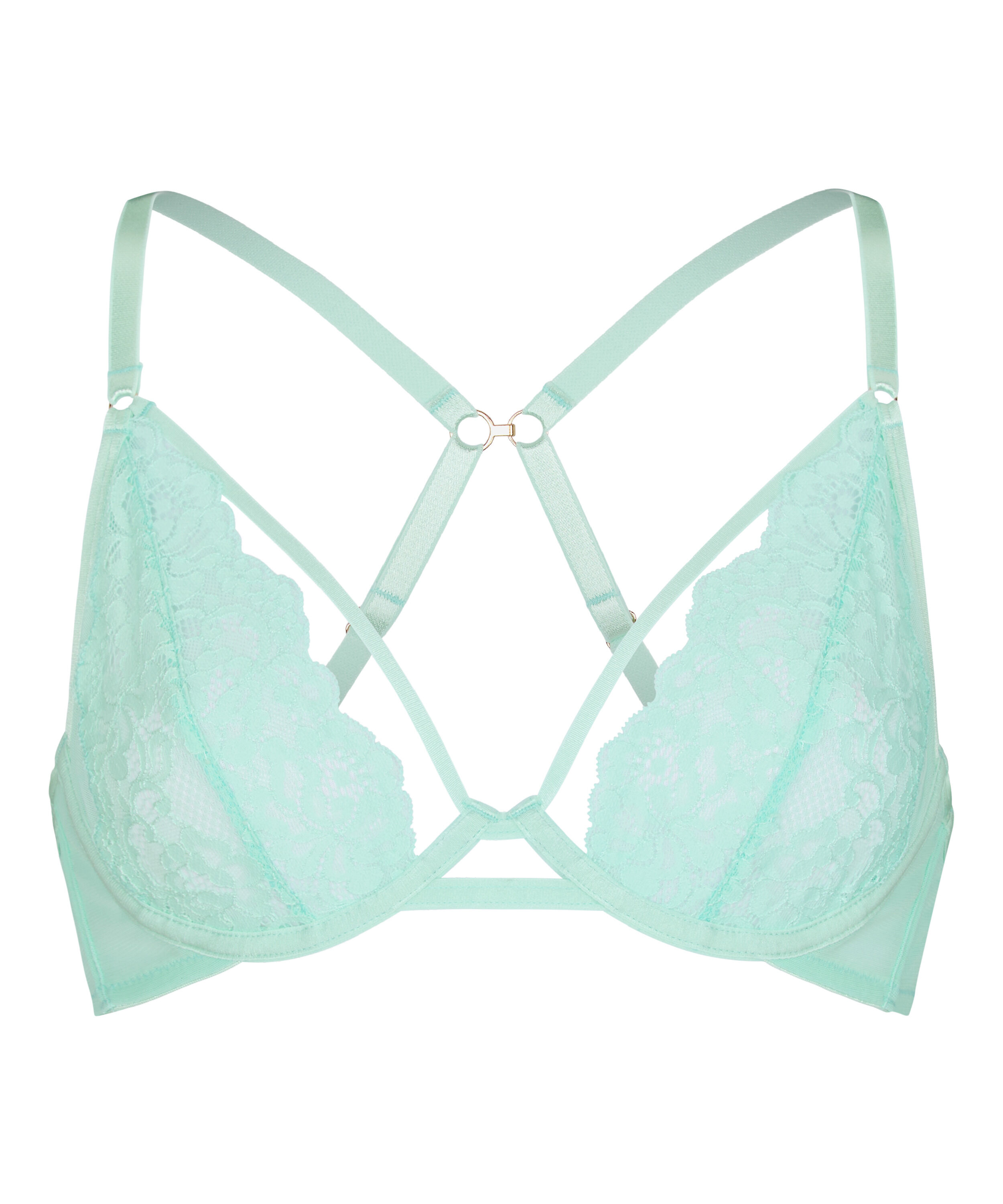 Upolstret BH med bøyle Cinnamon, Grønn