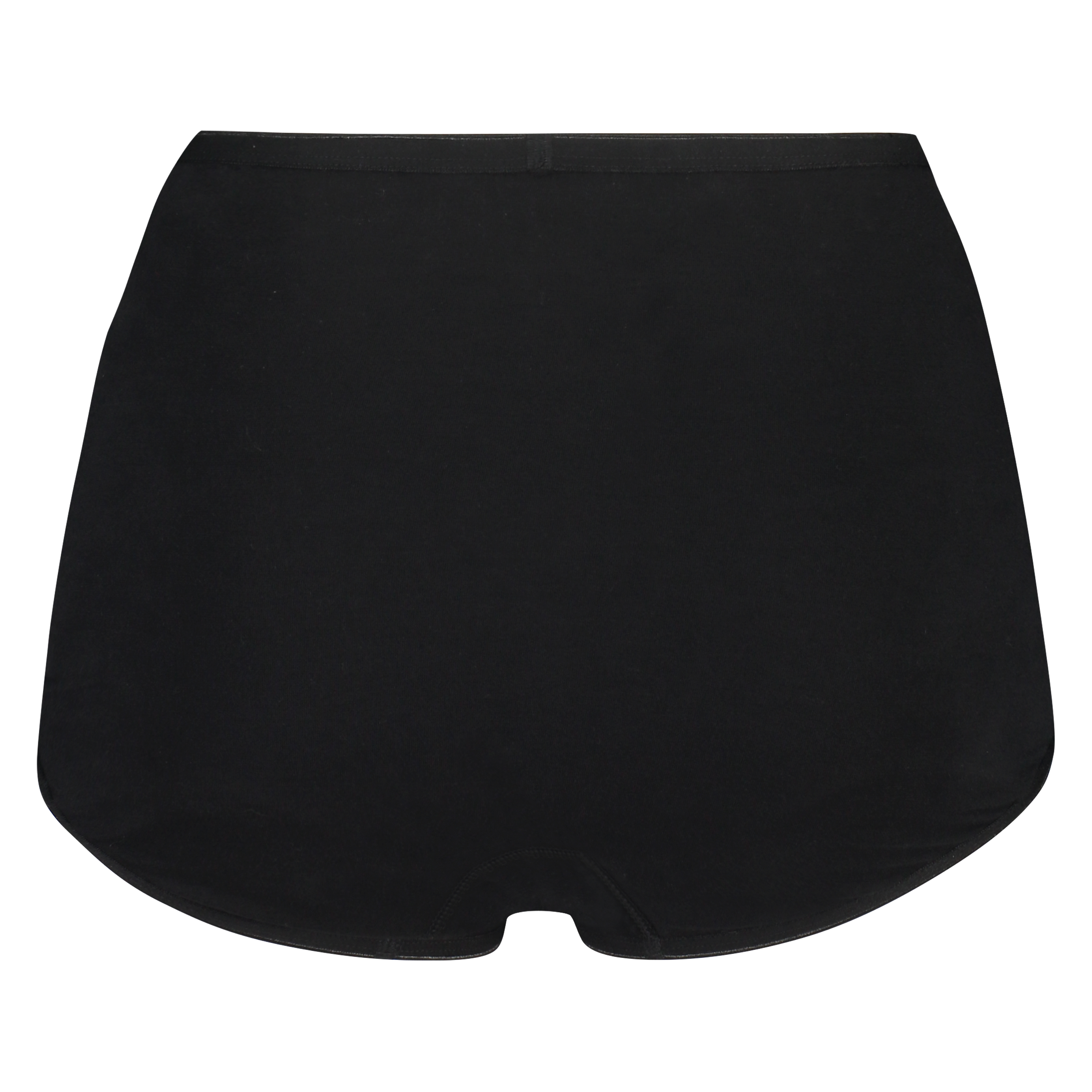 Maxi supersliptruse i bomull, Svart, main