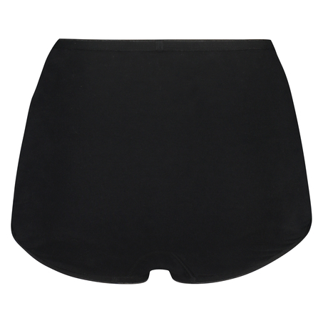 Maxi supersliptruse i bomull, Svart