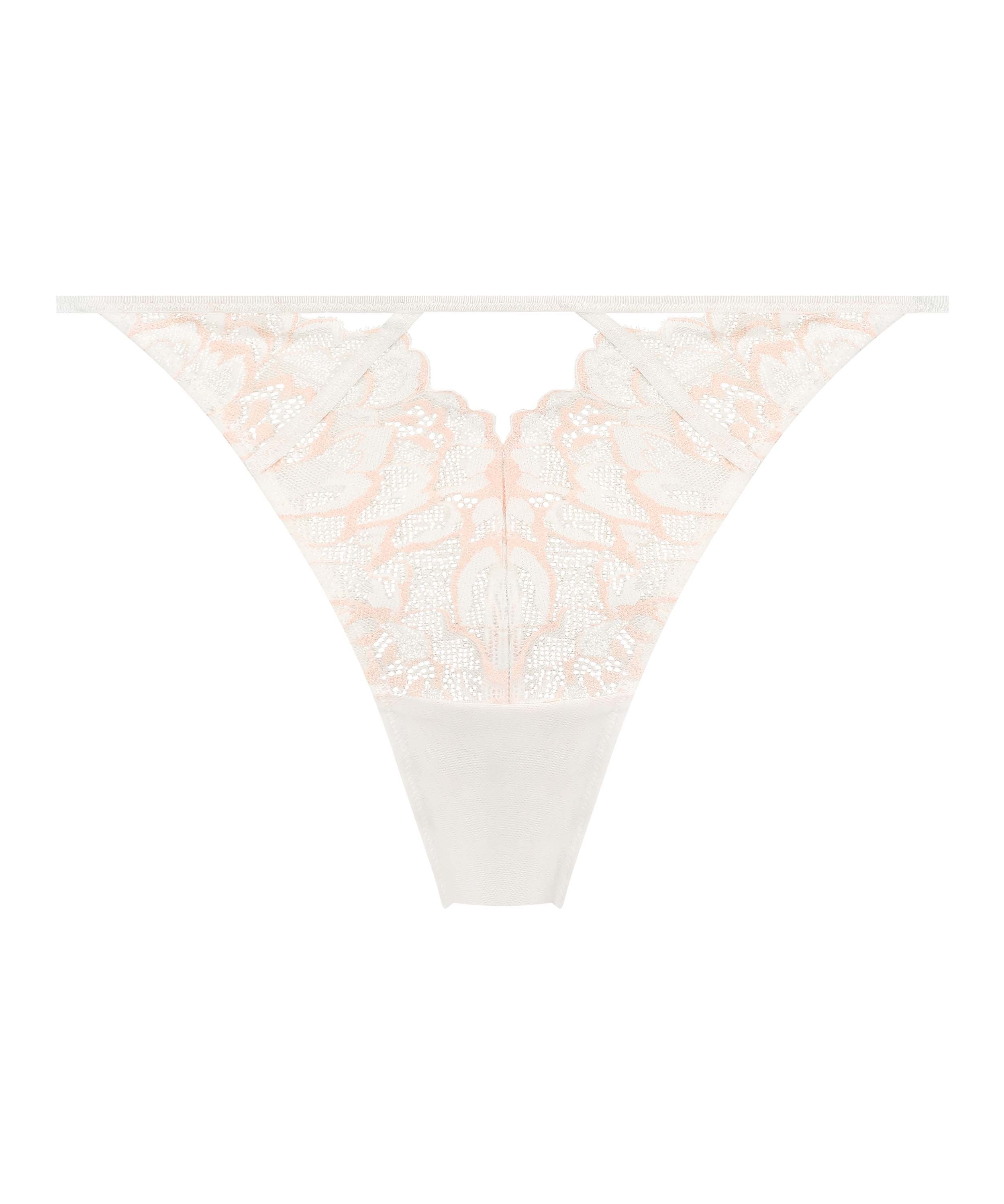 Brasilianske truse Shayna, Hvit, main