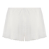 Pointelle shorts, Hvit