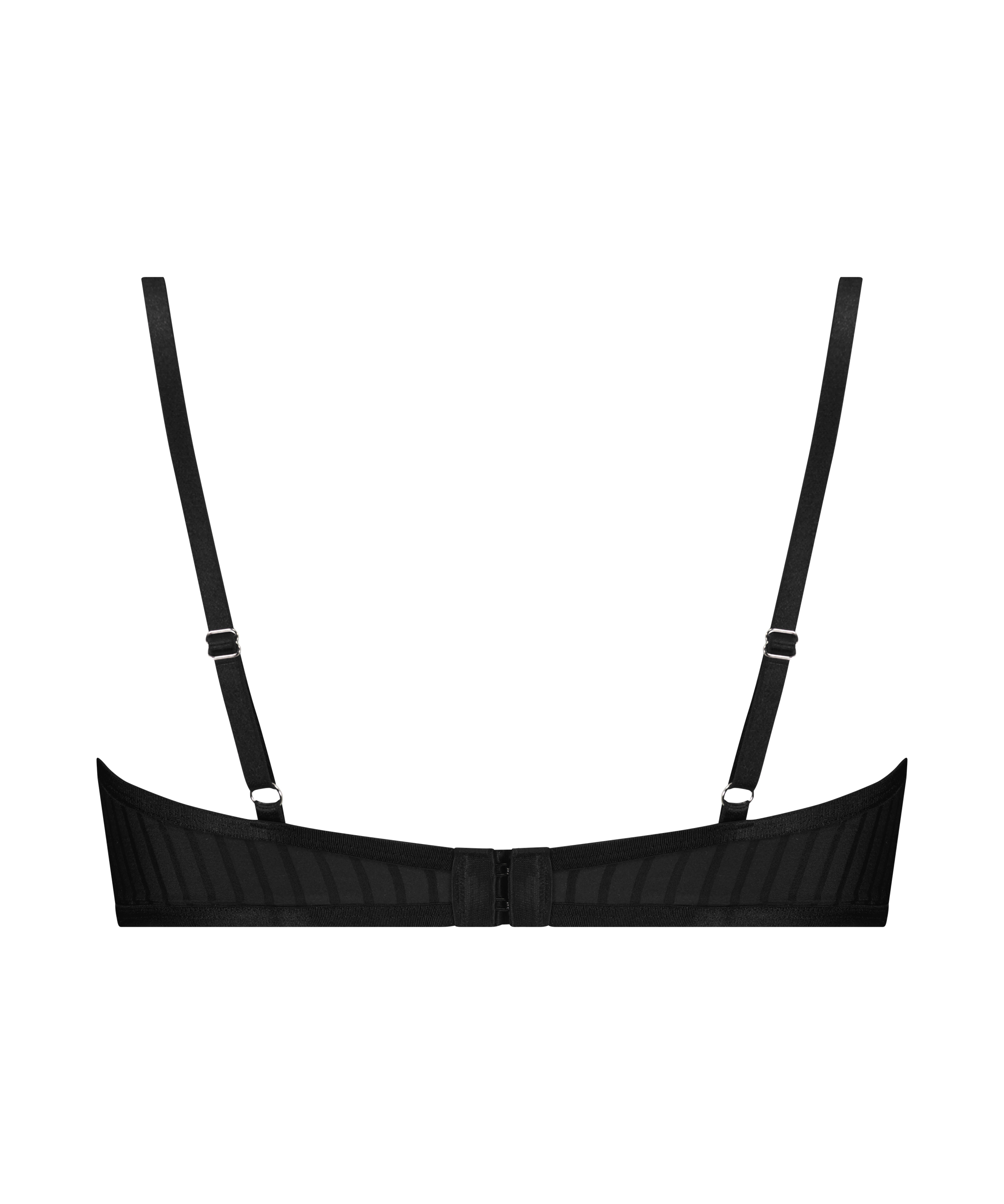 Halvpolstret sk&aring;l i BH med b&oslash;yle Dana, Svart, main