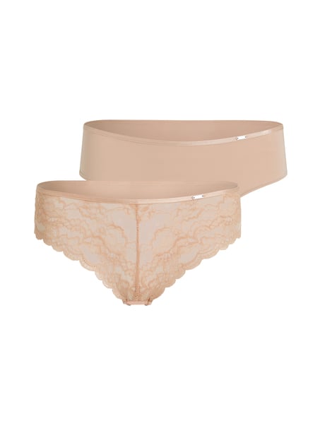2 Angie brasilianske truser, Beige