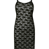 Slipdress Allover Lace, Svart