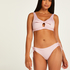 Seychelles bikini crop top, Rosa
