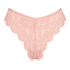 Slip brésilien jambe haute, Rosa