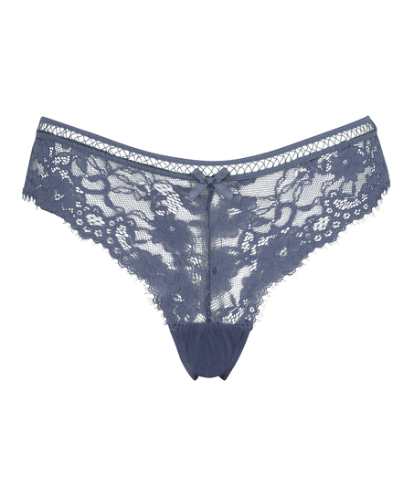 Ekstra lav g-streng Gianni, Blå