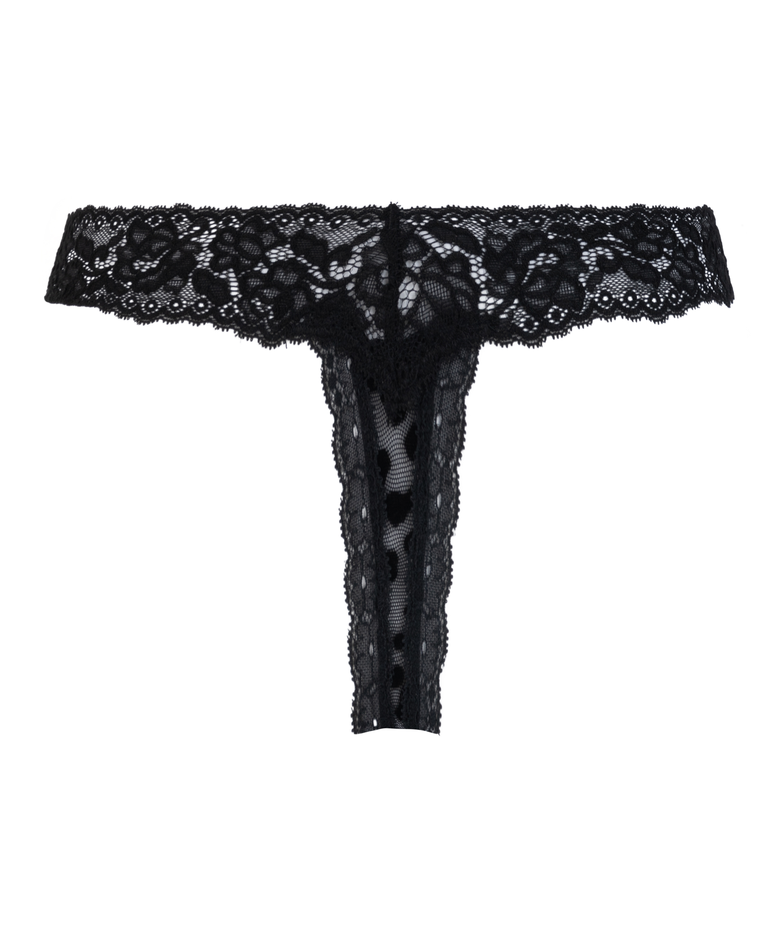 Marina ekstra lav g-streng, Svart, main