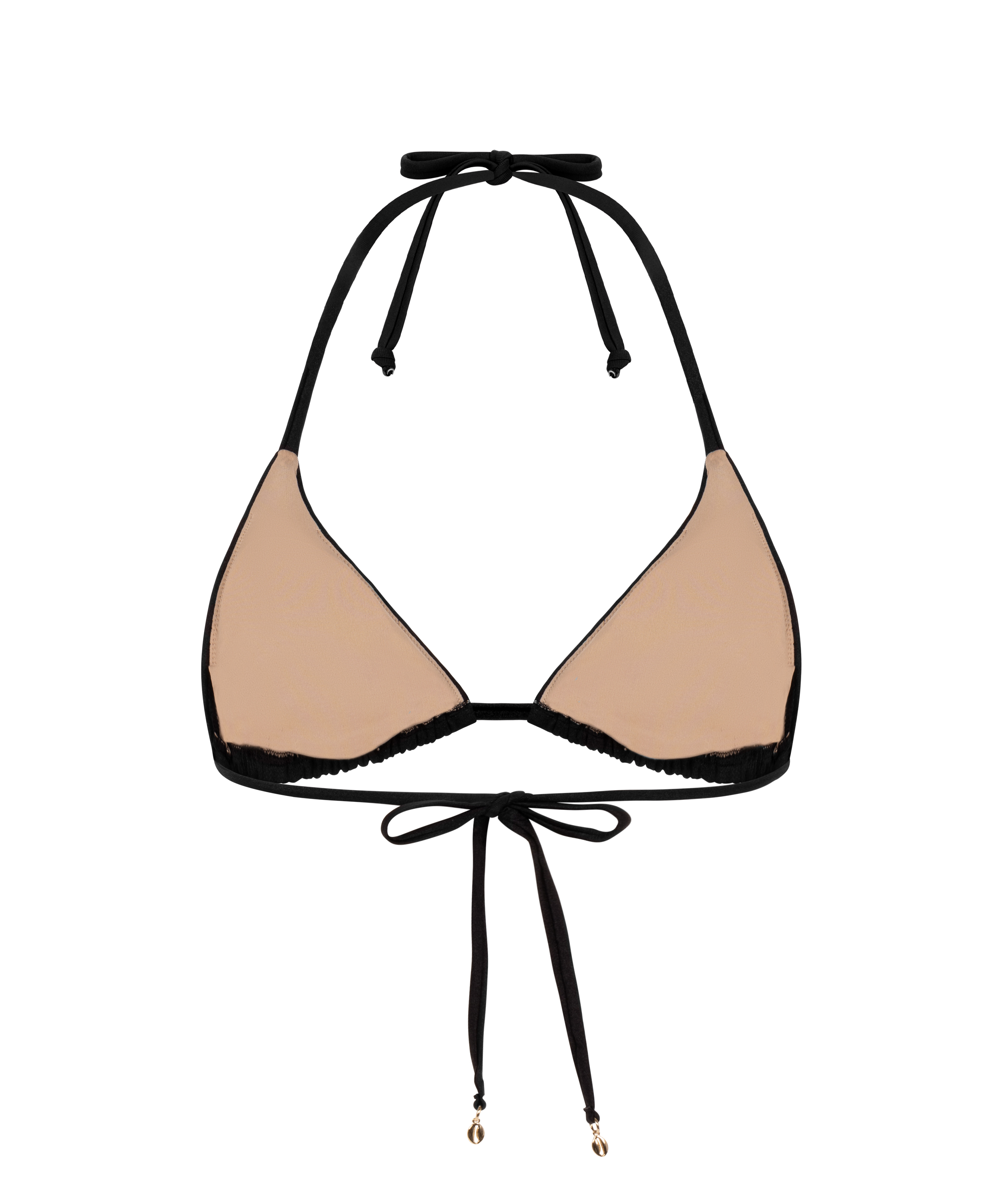 Triangle bikinitopp Boho, Svart, main