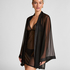 Kimono Maxime Tulle, Svart