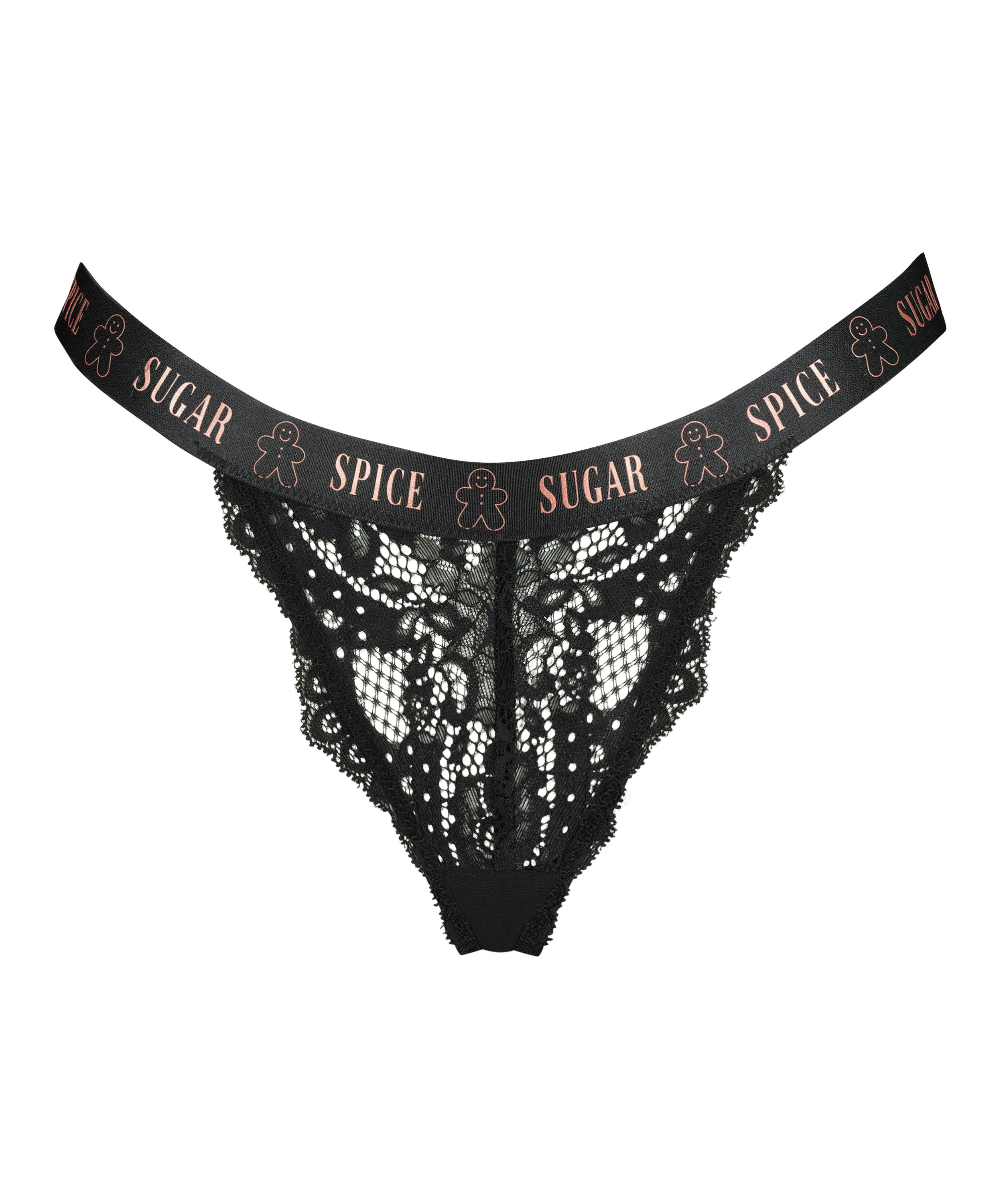 Ekstra lav g-streng Cinnamon, Svart, main