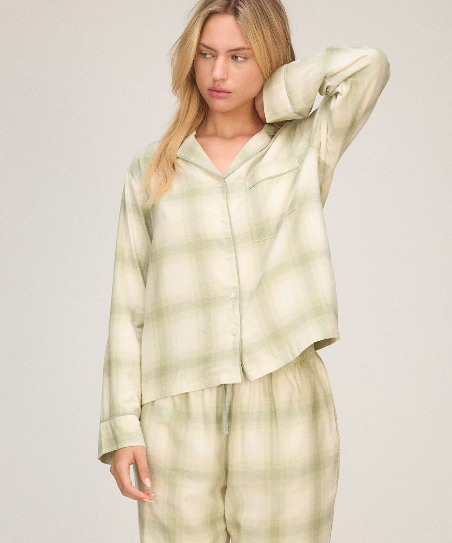 Pyjamasjakke Woven