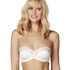 Padded underwired bra Dide, Hvit