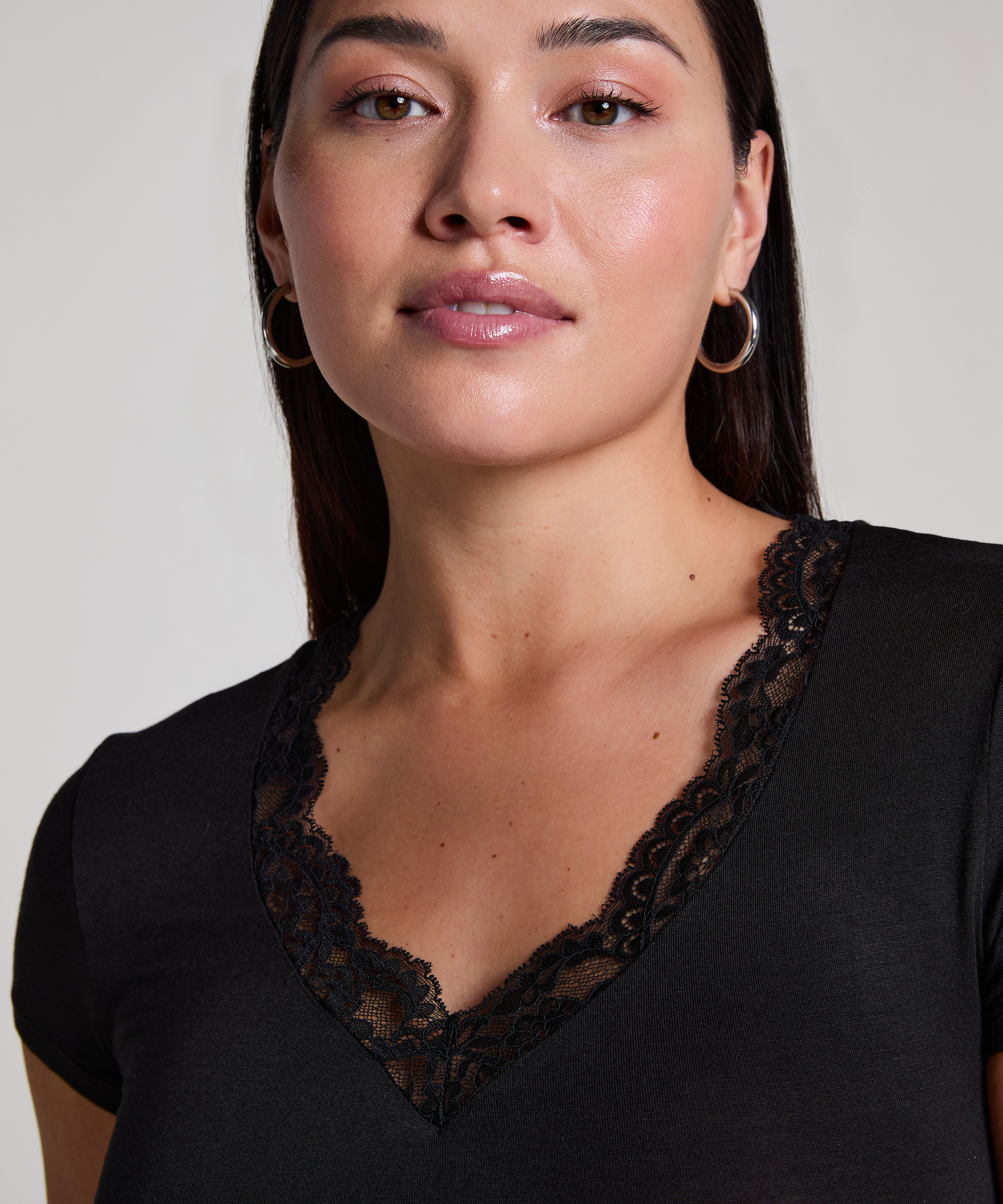 Pyjamasett Nanna, Svart, main