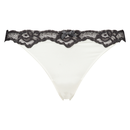 G-streng Secret Lace, Hvit
