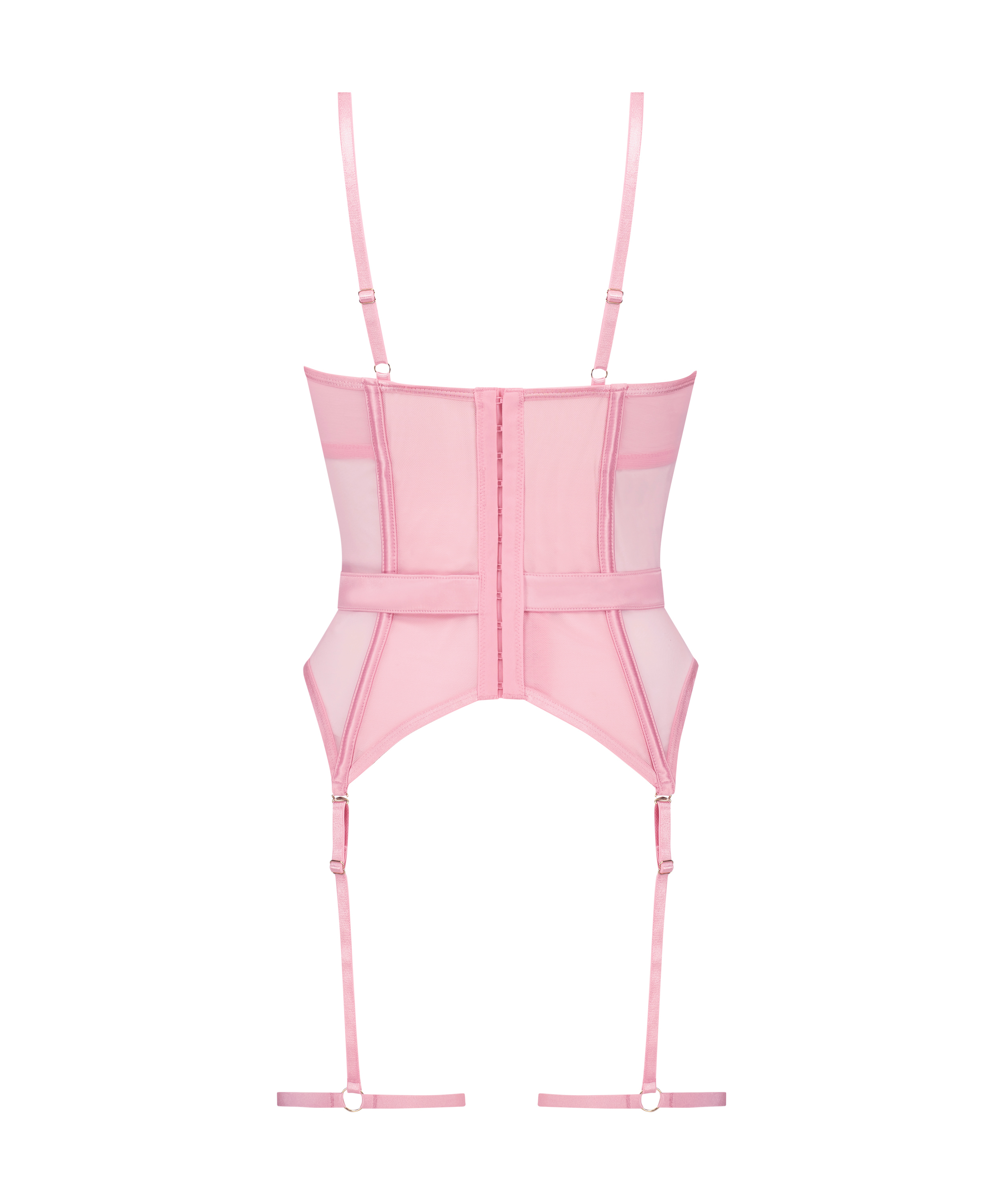 Roxanne bustier, Rosa, main