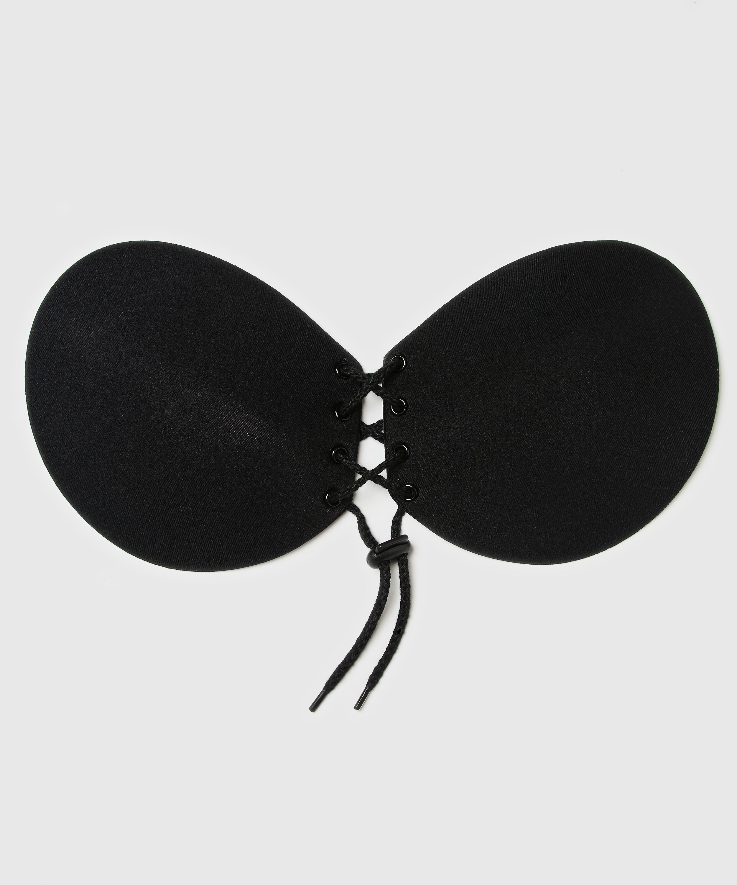 Klebe-BH med pushup, Svart