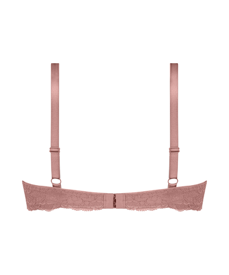 ﻿Vattert bh med bøyle Marine, Rosa