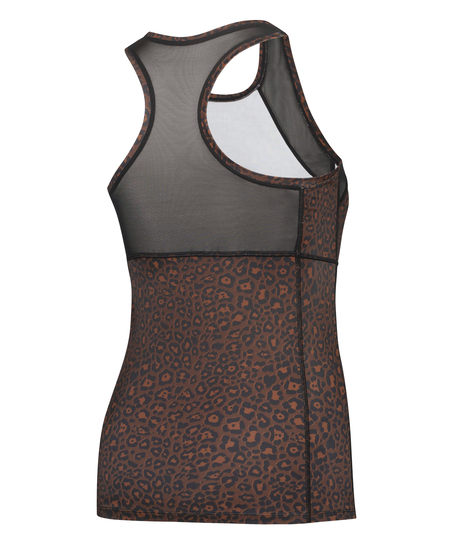 HKMX sportstank topp, Brun