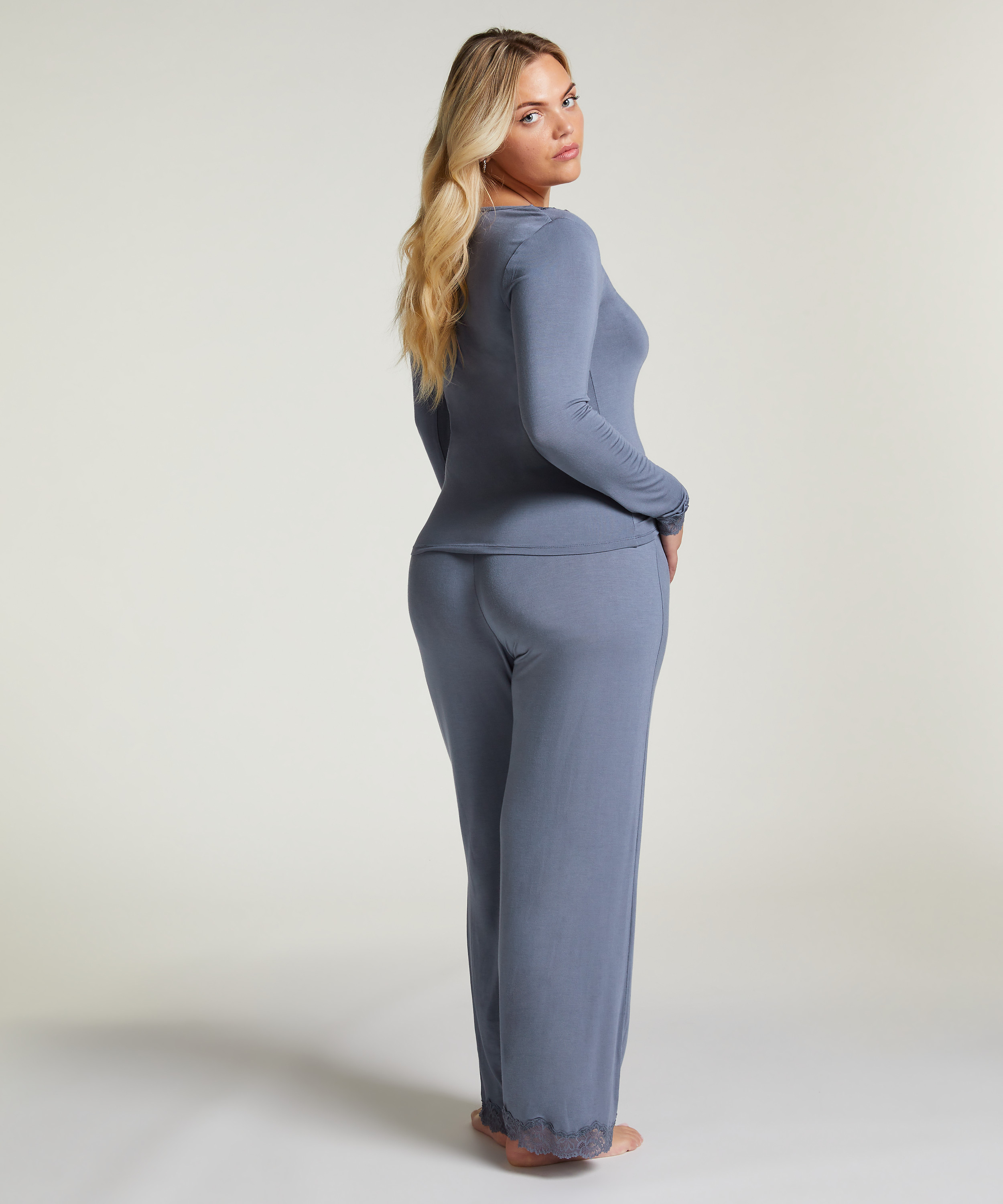 Pyjamasett, Grå, main