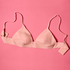 Triangle Bralette Smooth, Rosa