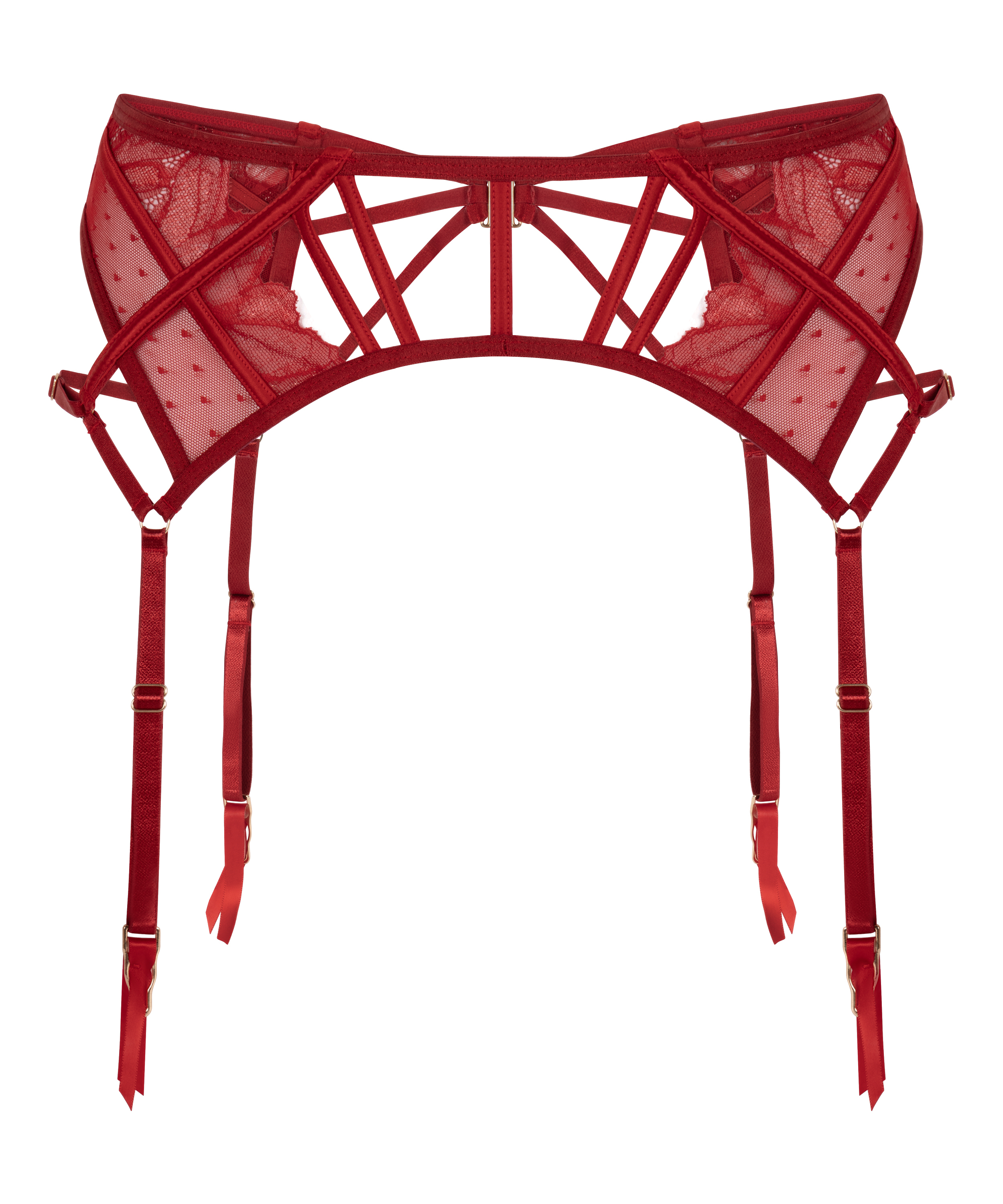 Strømpeholder Billie, Rød, main