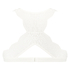Halter racerback bralette, Hvit