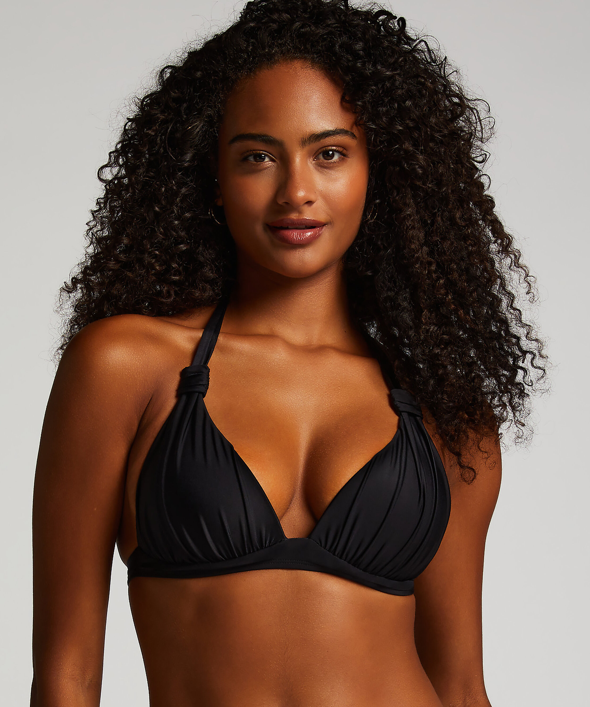 Triangle bikinitopp Luxe, Svart