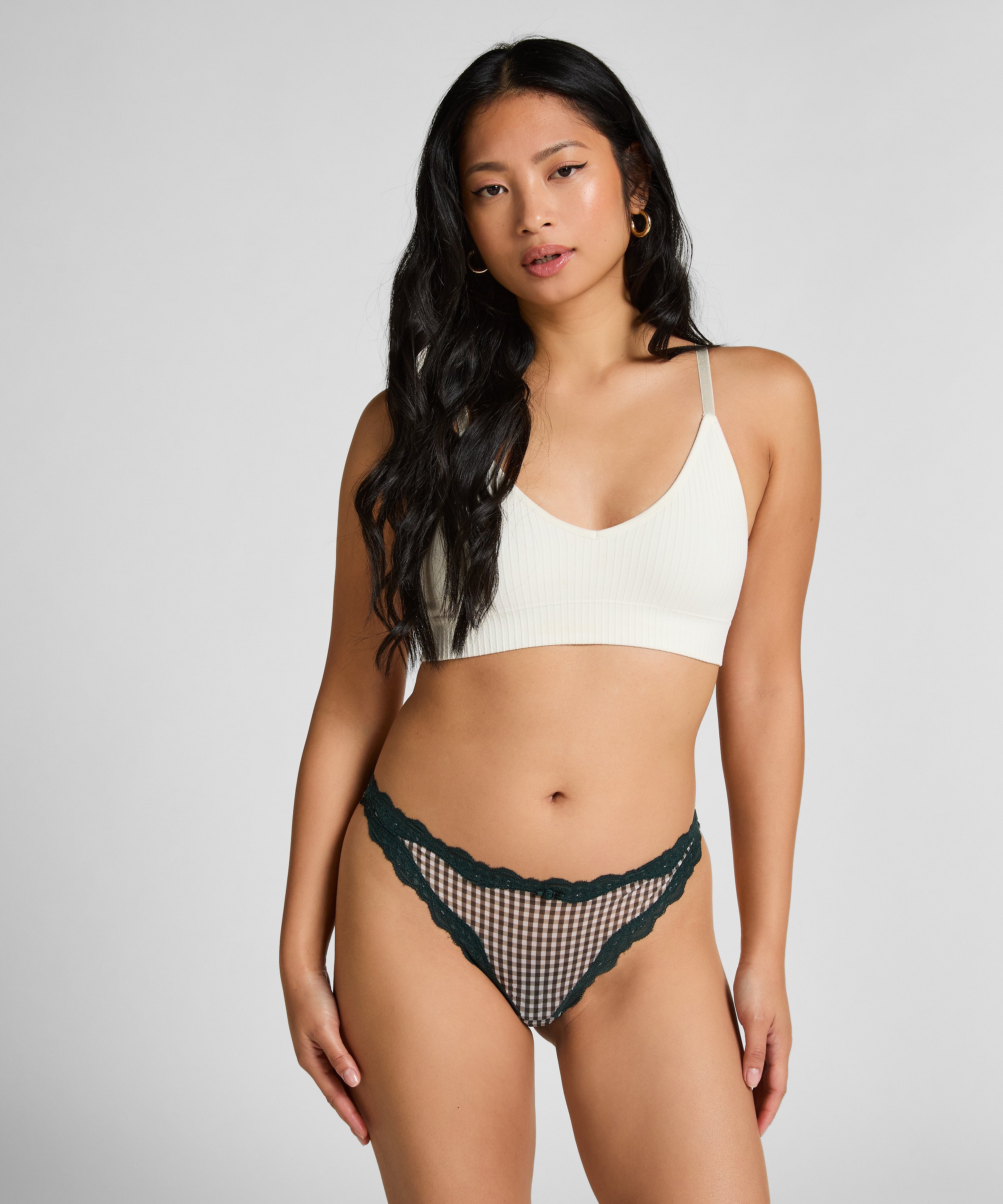 Liz Thong med h&oslash;yt ben, Gr&oslash;nn, main