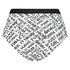 HKMX high waist frekk bikiniunderdel, Hvit