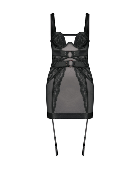 Slipkjole Elsa, Svart